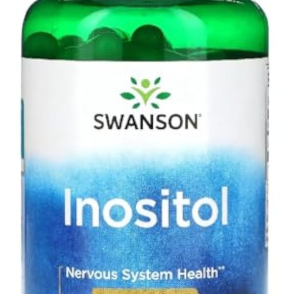 Swanson - Inositol 650mg | Support pour le système nerveux - 100 capsules