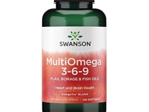 Swanson Multiomega 3-6-9 120 kaps.