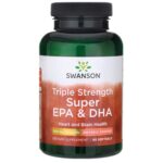 Swanson Triple Strength Super EPA & DHA, 900mg - 60 softgels