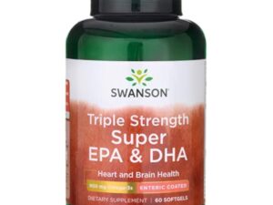 Swanson Triple Strength Super EPA & DHA, 900mg - 60 softgels