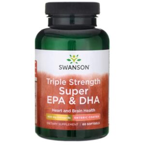 Swanson Triple Strength Super EPA & DHA, 900mg - 60 softgels