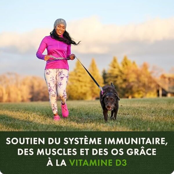 Swanson, Vitamine D3 50mcg (2000 UI), Dépôt, 1 Capsule tous les 2 Jours, 250 Capsules, Haute Dosé, Sans Soja, Sans Gluten, Sans OGM – Image 3