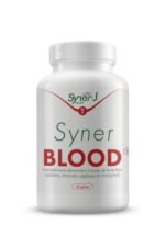 SynerBLOOD | Complément Circulatoire Naturel | NAC, Vigne Rouge, Petit Houx, Marron d’Inde, Nattokinase, Bromélaïne | 60 Gélules | 1 Mois | SynerJ Health