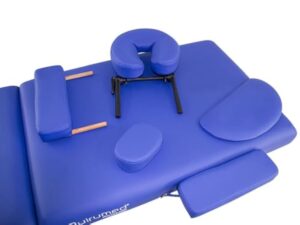 Table de Massage Pliante QUIRUMED Elite Aluminium, 186 x 66 cm, Couleur Noir, Table de Massage, Similicuir, Revêtement Haute densité, Léger, Réglable en Hauteur, Réglable en Hauteur