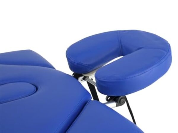 Table de Massage Pliante QUIRUMED Elite Aluminium, 186 x 66 cm, Couleur Noir, Table de Massage, Similicuir, Revêtement Haute densité, Léger, Réglable en Hauteur, Réglable en Hauteur – Image 6