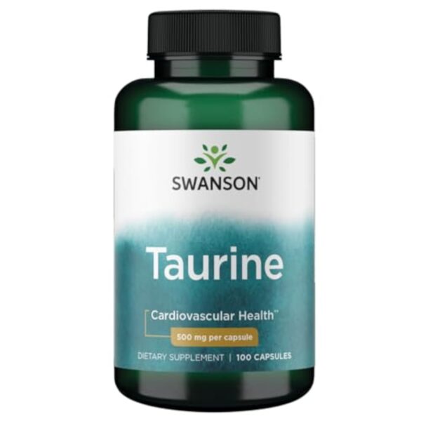 Taurine 500mg 100 gélules SWANSON
