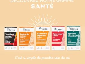 VITAVEA BIEN-ETRE - Omega 3 Vitamine E Naturelle - Huile de Poissons Sauvages Qualité Premium - Source d'EPA et DHA - Bien-être cardiovasculaire - 80 Capsules - 40 jours - Fabriqué en France