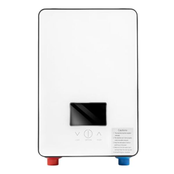vinnyooc 230V 6500W Chauffe-eau électrique, 30-55 ℃ Chauffe-Eau Instantané, Tankless Chauffe-eau, Ballon Eau Chaude pour Salle de Bain Cuisine – Image 2