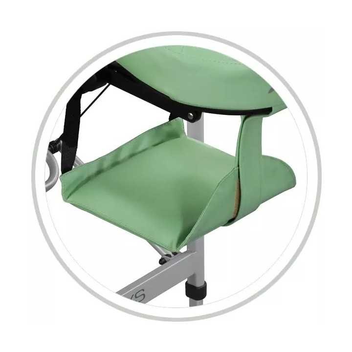 Table portable en aluminium 2 plans