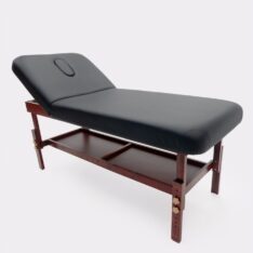 Lit de Table Double de soins, massage 2 Segments en bois réglable