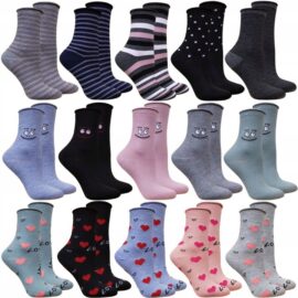 15 paires de chaussettes pour femmes 35/38