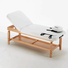 Table de massage fixe en bois professionnel 225 cm Comfort