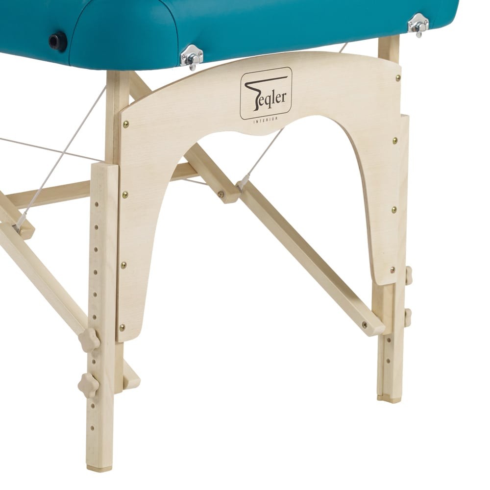 Table de massage en bois «Ubud» de Teqler Reiki avec Housse