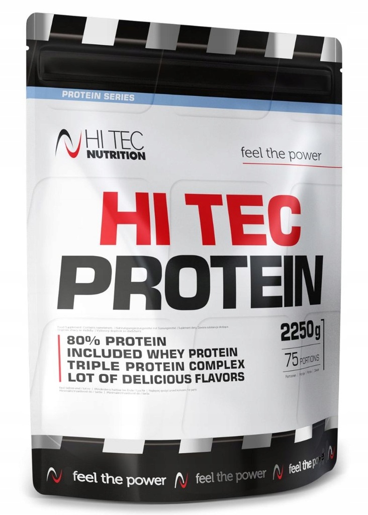HI TEC PROTEIN 2250g PROTÉINES DE LACTOSÉRUM + CASÉINE